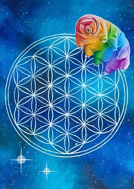 Flower of Life Tardigrade
