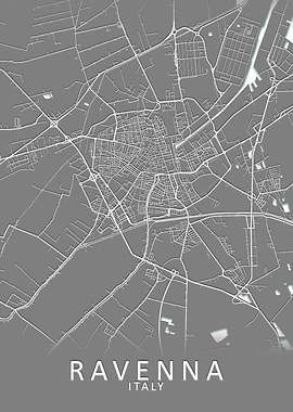 Ravenna Italy City Map
