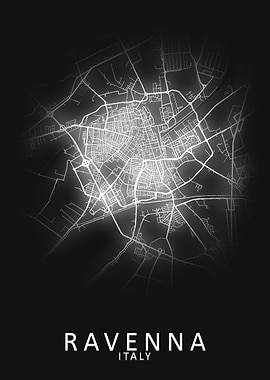 Ravenna Italy City Map