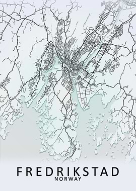Fredrikstad Norway Map
