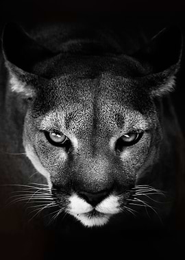 The Cougar silver lion