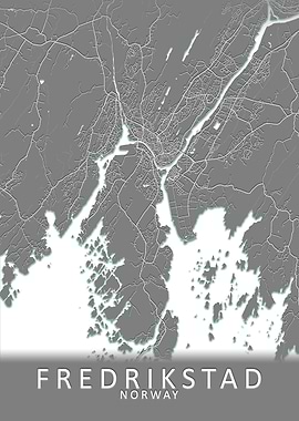 Fredrikstad Norway Map