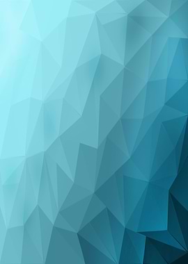 Low poly blue background