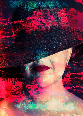 Portrait of Woman with Hat