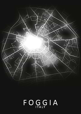 Foggia Italy City Map