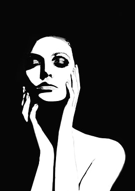 Female Portrait Drawing 3