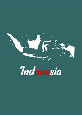 Map of Indonesia