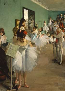 Edgar Degas Dance Class