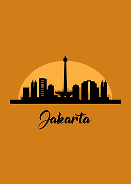 Jakarta Silhoutte