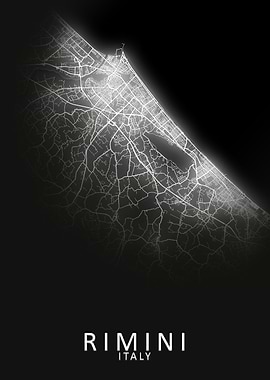 Rimini Italy City Map