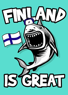 Finland Is Great Shark Pun