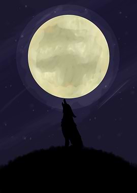 The Wolf and The moon