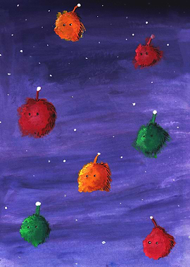 Fuzzballs in Space