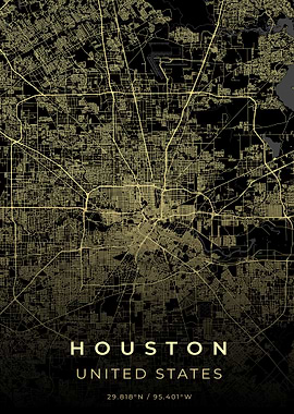Houston City Map