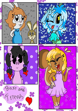 Becky and her friends