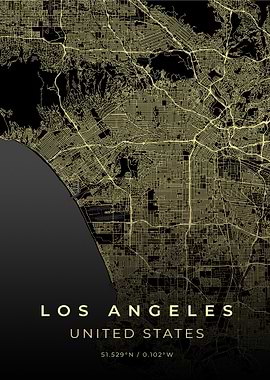 Los Angeles City Map