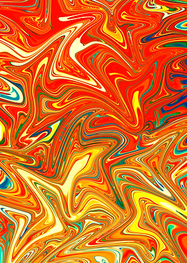 Abstract colorful paint