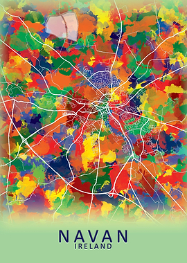 Navan Ireland City Map