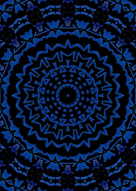 Blue Mandala 2