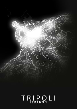 Tripoli Lebanon City Map