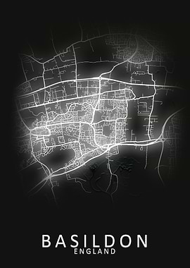 Basildon England City Map