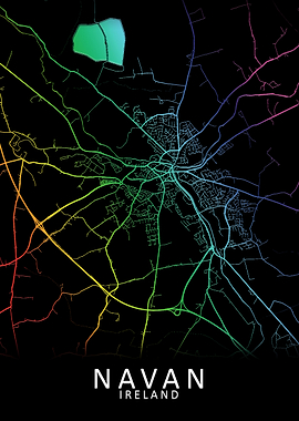 Navan Ireland City Map