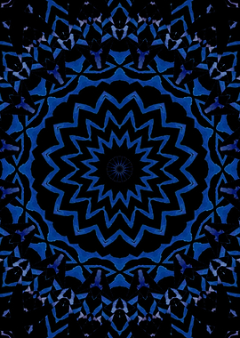 Blue Mandala 1