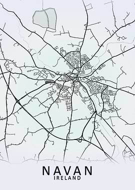 Navan Ireland City Map