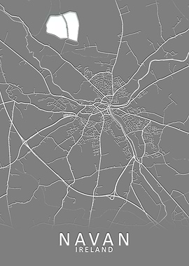 Navan Ireland City Map
