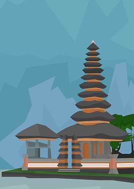 Ulun Danu Temple in Bali