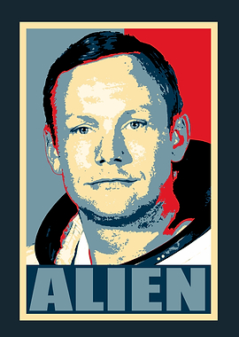 Neil Armstrong Alien