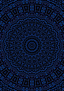 Blue Mandala 7