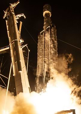 Falcon Heavy In The Night