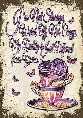 Cheshire Cat Strange quote