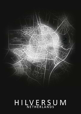 Hilversum Netherlands Map