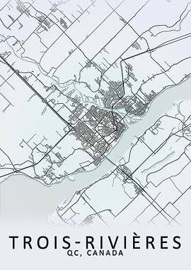 Trois Rivieres Canada Map