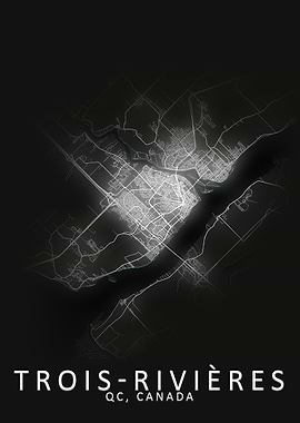 Trois Rivieres Canada Map