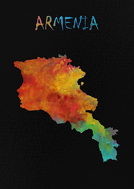 Map of Armenia