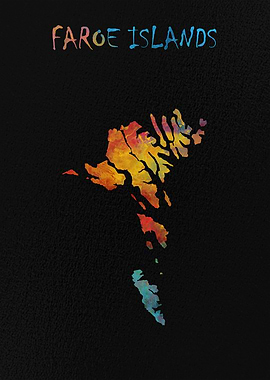 Map of Faroe Islands