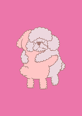 Poodle Hugs