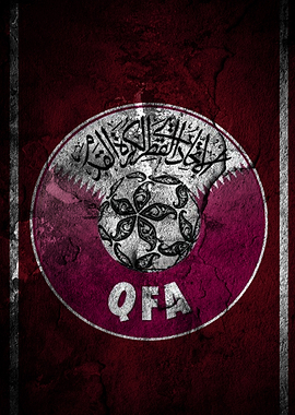 QATAR FOOTBALL LOGO