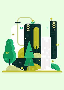 Flat Green Mountain II