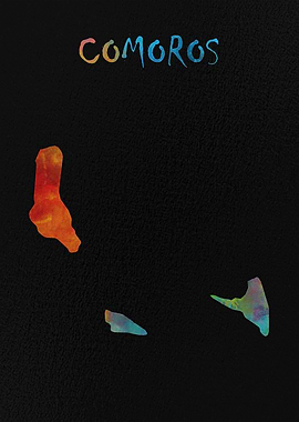 Map of Comoros