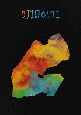 Map of Dijbouti