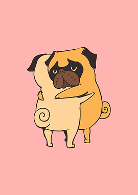 Pug Hugs