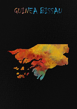 Map of GuineaBissau