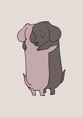 Dachshund Hugs