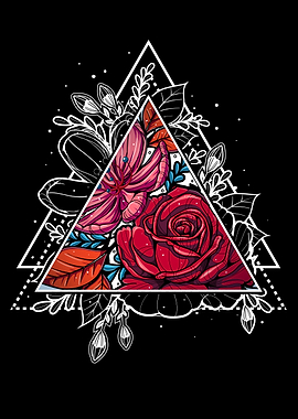 Geometric rose