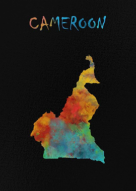 Map of Cameroon