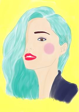 Hang on i put blush on